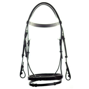 Dever Ascot Comfort Padded Flash Bridle