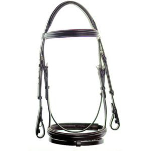 Dever Ascot Comfort Padded Flash Bridle