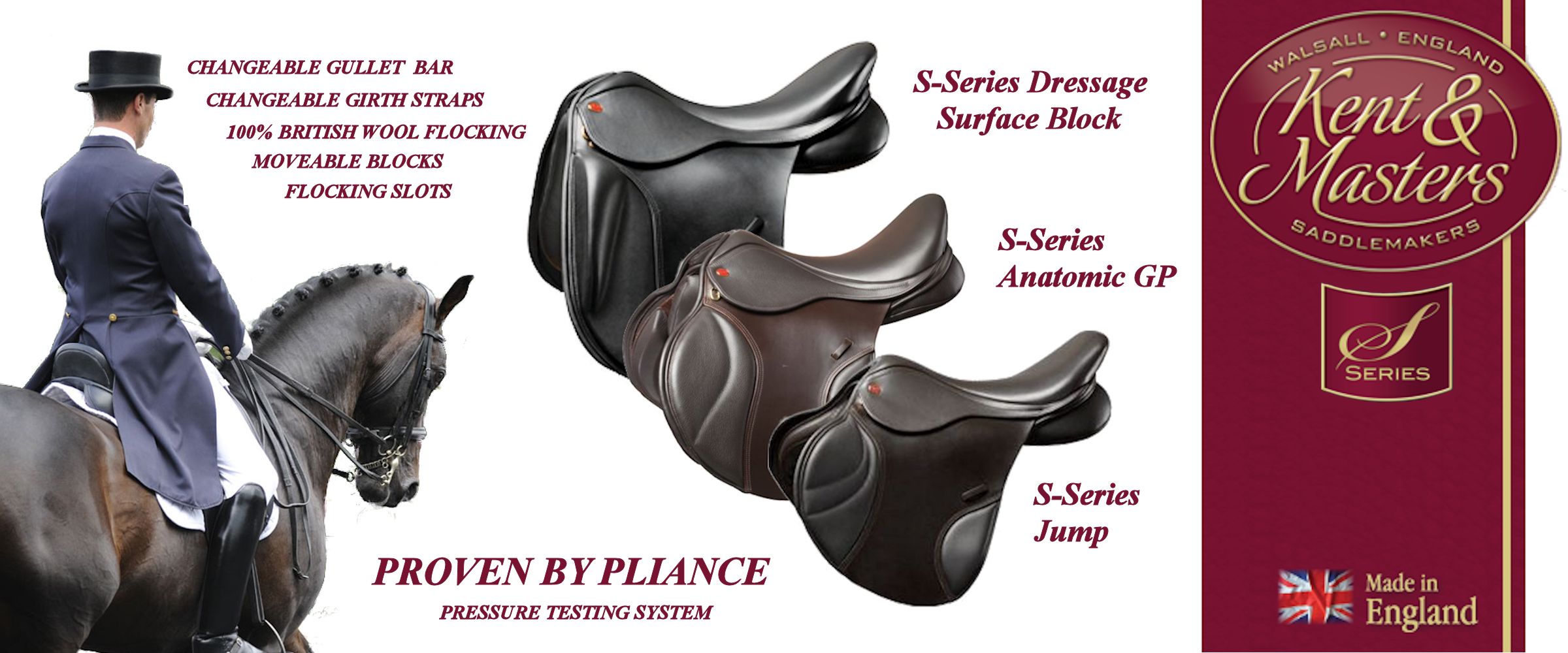 kent & masters saddles