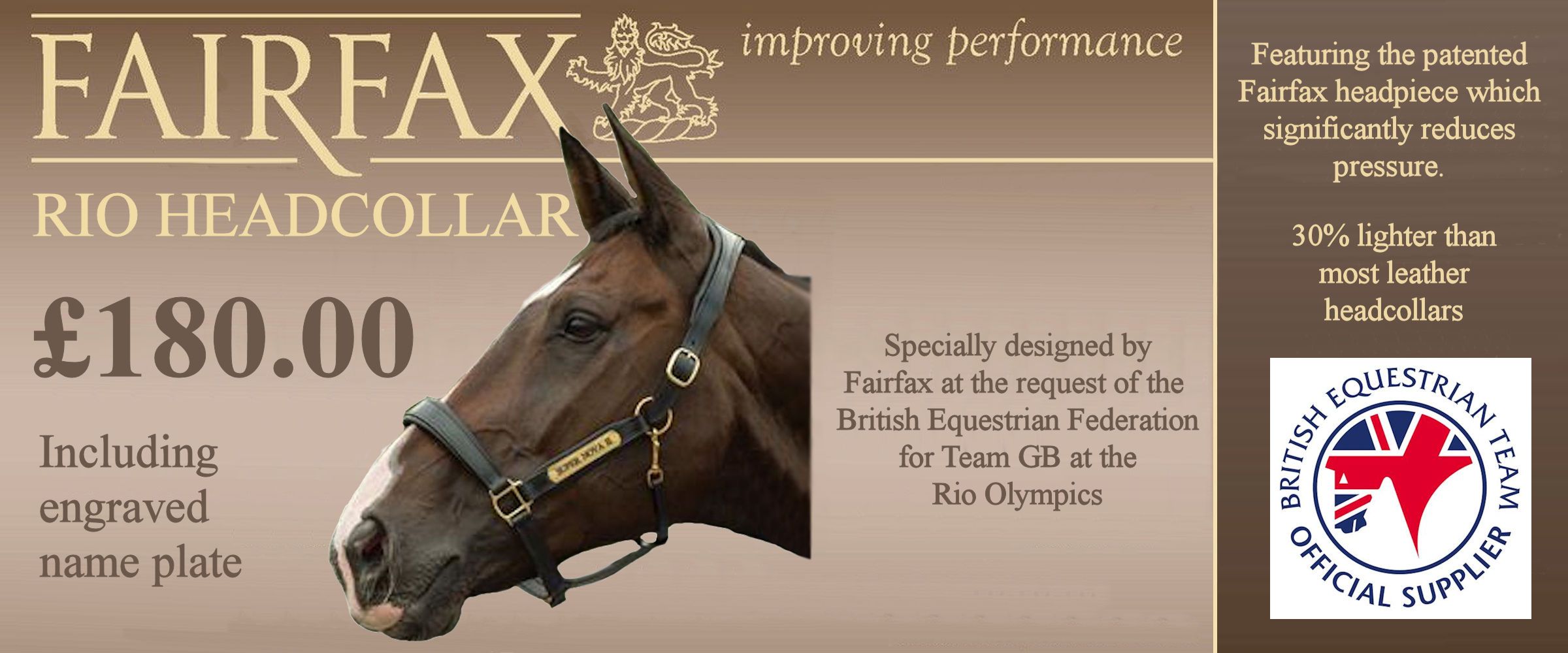 fairfax rio headcollar