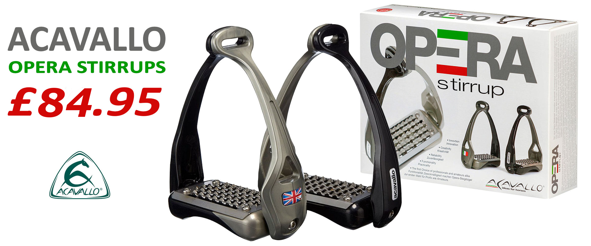 acavello stirrups