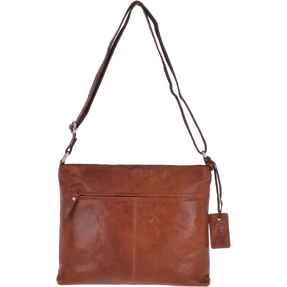 ASHWOOD - Vintage Leather Messenger Shoulder Bag - Medium Size F