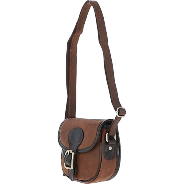 Ashwood Leather Jill Body Bag - Oily Brown - TDS Saddlers