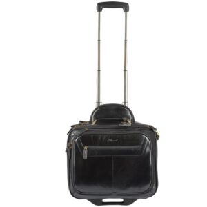 leather cabin bag