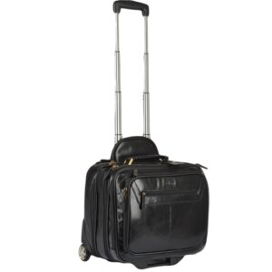 leather cabin bag