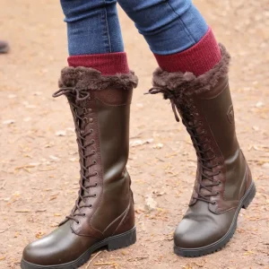 Moretta Nola Lace Country Boot - Brown - Image 3